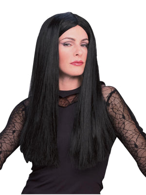Buy Morticia Addams Wig for Adults - The Addams Family from Costume World