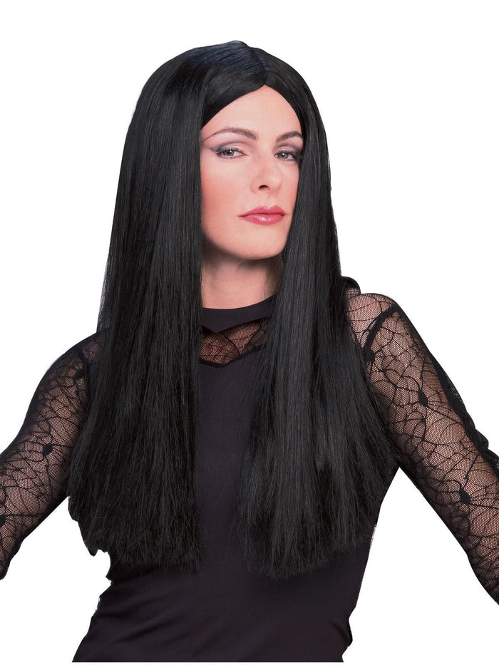 Morticia Addams Wig for Adults - The Addams Family