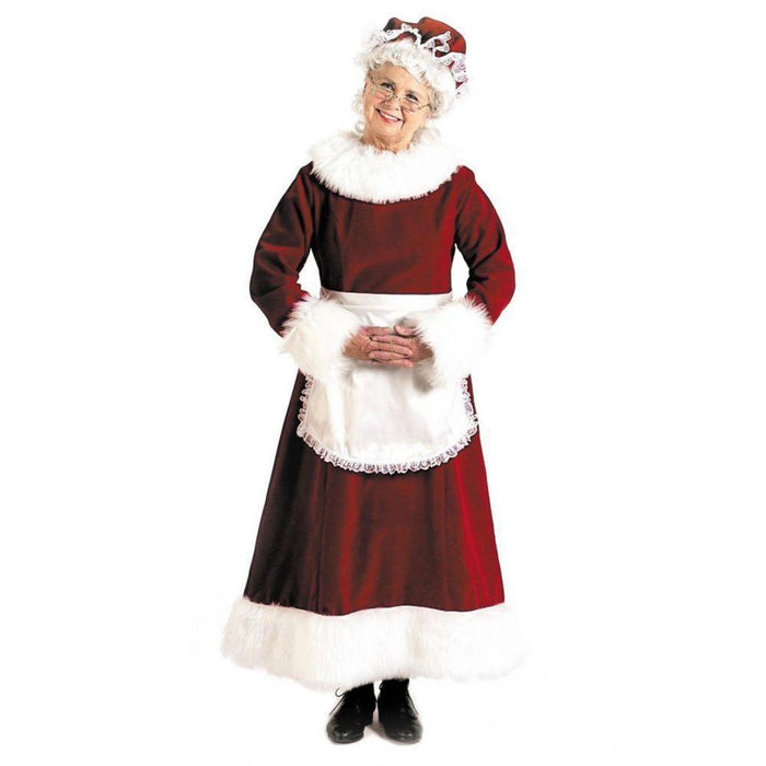 Mrs Claus Deluxe Costume for Adults