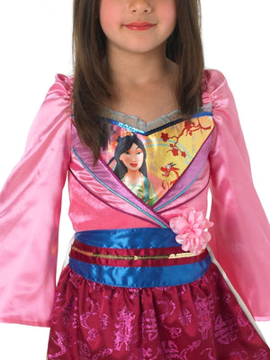 Buy Mulan Shimmer Costume for Kids - Disney Mulan from Costume World