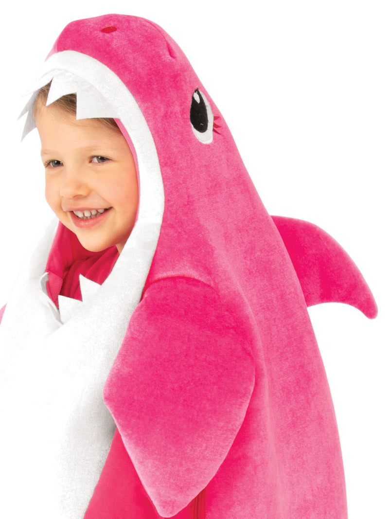 Mummy Shark Deluxe Pink Costume for Toddlers and Kids Baby Shark