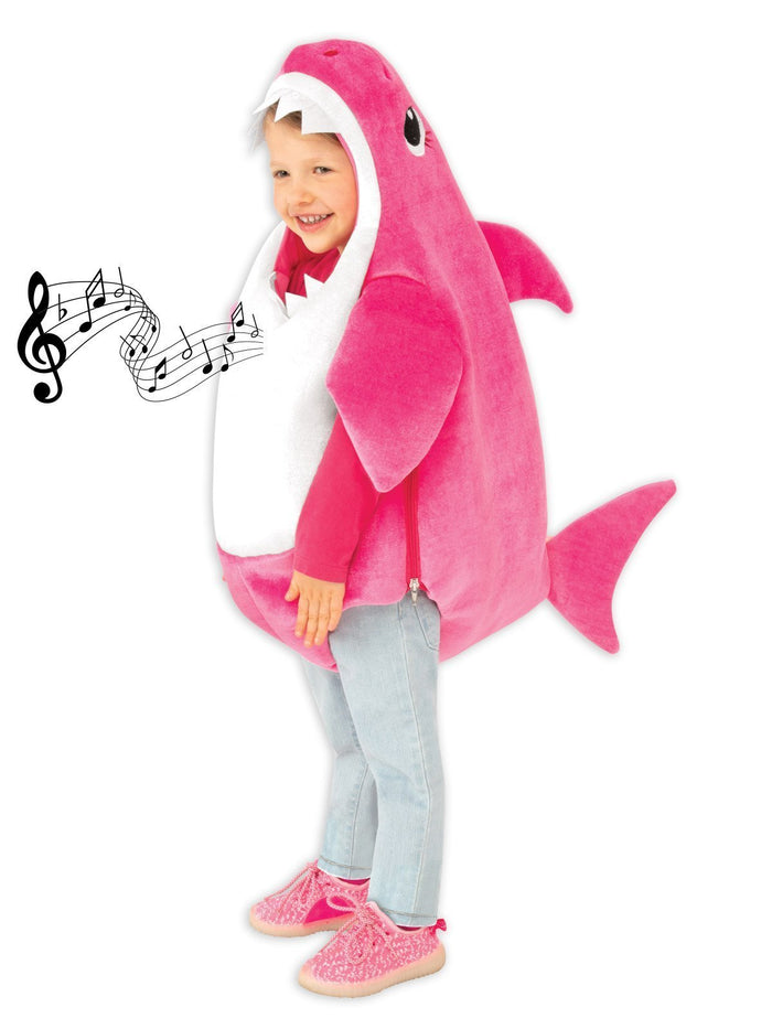 Mummy Shark Deluxe Pink Costume for Toddlers and Kids - Baby Shark