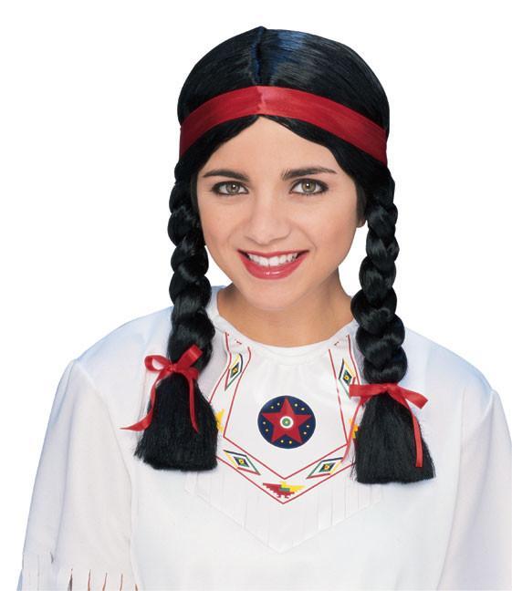 Native American Wig for Adults Costume World NZ