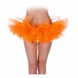 Buy Neon Orange Tutu for Adults from Costume World
