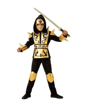 Buy Ninja Gold Costume for Kids from Costume World