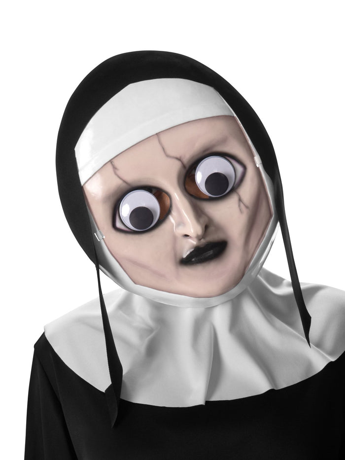 Nun Googly Eyes Mask for Adults - Warner Bros The Nun