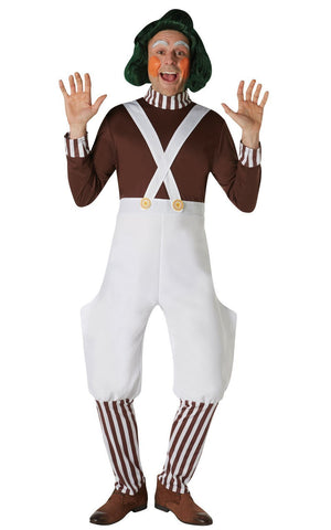 Buy Oompa Loompa Deluxe Costume for Adults - Warner Bros Charlie and the Chocolate Factory from Costume World
