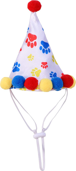 Buy Paw Print Birthday Boy Pet Hat from Costume World