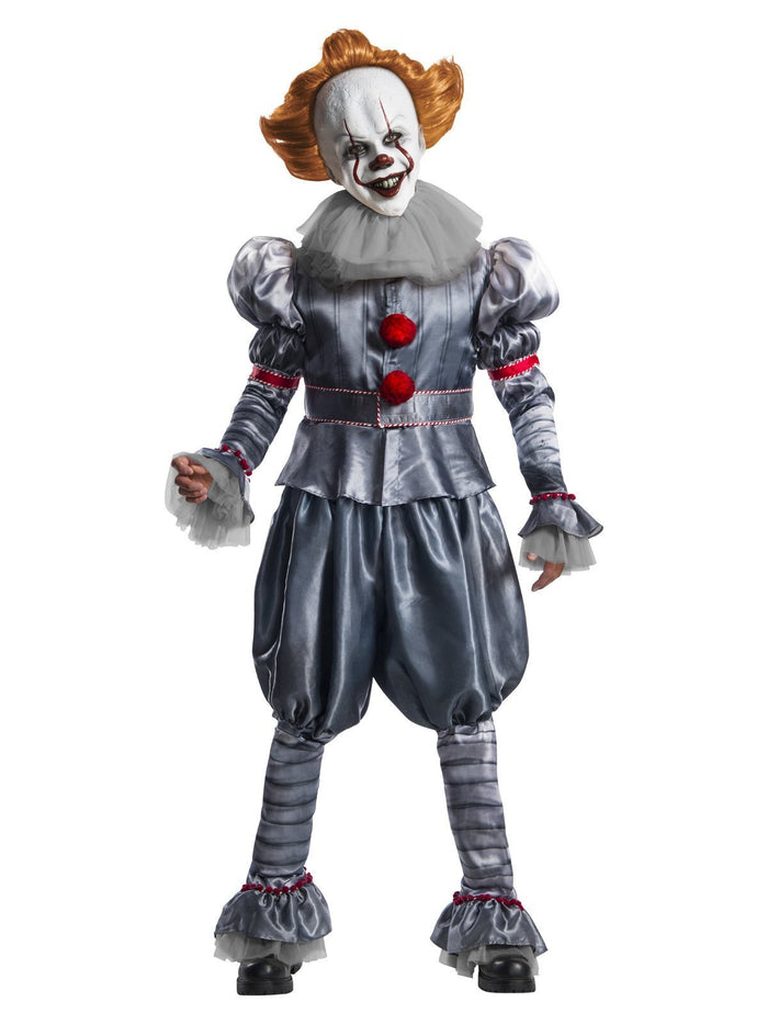 Pennywise Collector's Edition Costume for Adults - Warner Bros IT Chapter 2 Movie