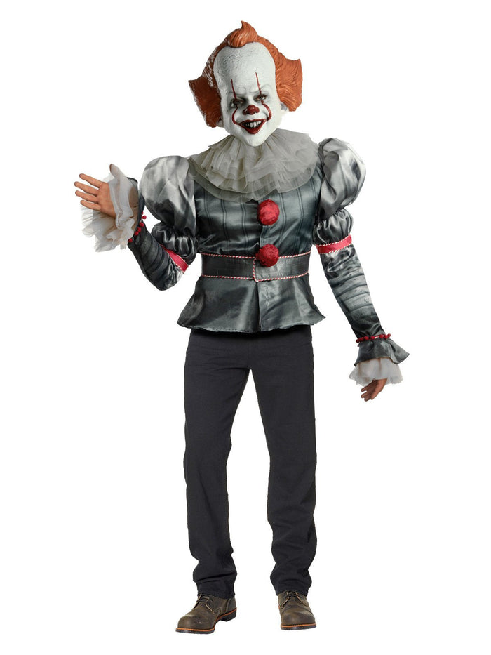 Pennywise Deluxe Costume for Adults - 'It' Chapter 2