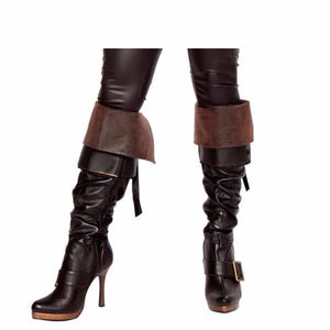 Buy Pirate Swashbuckler Boot Covers for Adults from Costume World