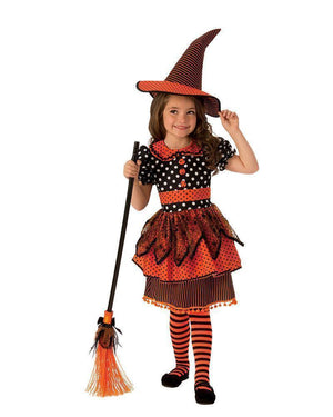 Buy Polka Dot Witch Costume for Kids from Costume World