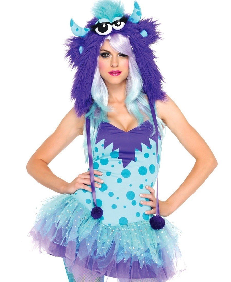 Polka Dotty Monster Sexy Costume For Adults Costume World Nz 