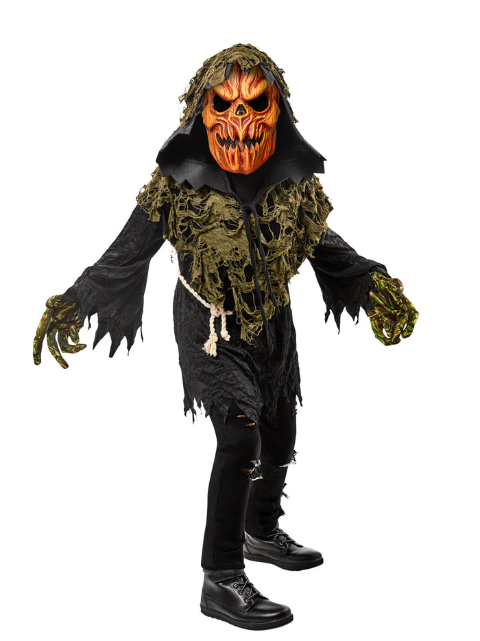Pumpkin Ghoul Costume for Kids