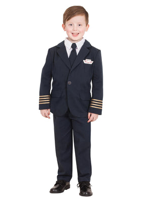 Buy Qantas Captain Uniform for Kids - QANTAS from Costume World