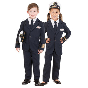 Buy Qantas Captain Uniform for Kids - QANTAS from Costume World