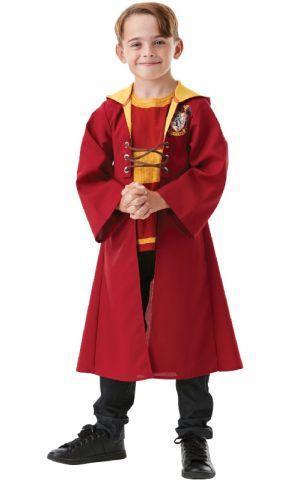 Buy Quidditch Hooded Robe For Kids & Tweens - Warner Bros Harry Potter from Costume World