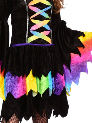 Buy Rainbow Witch Costume for Kids from Costume World