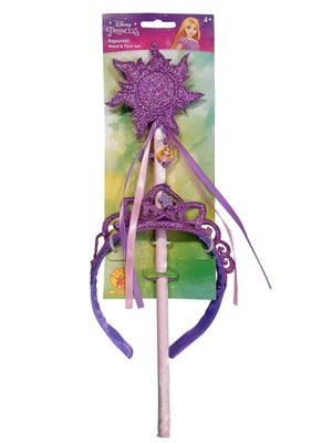 Buy Rapunzel Ultimate Princess Wand & Tiara Accessory Bundle for Kids - Disney Tangled from Costume World