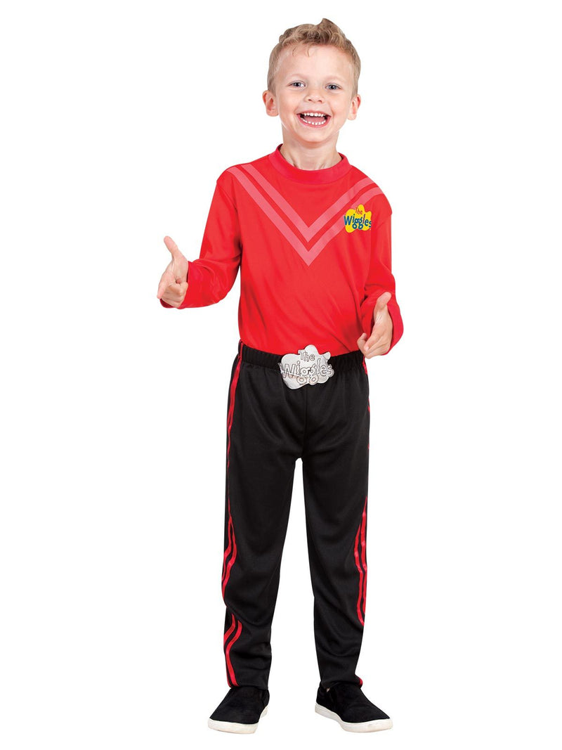 Red Simon Wiggle Deluxe Costume for Kids - The Wiggles | Costume World NZ