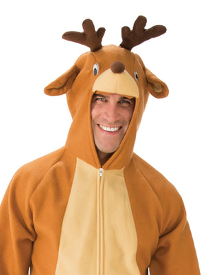 Buy Reindeer Onesie for Adults from Costume World