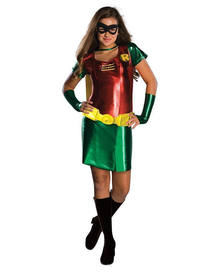 Robin Costume for Tweens & Teens - Warner Bros Teen Titans