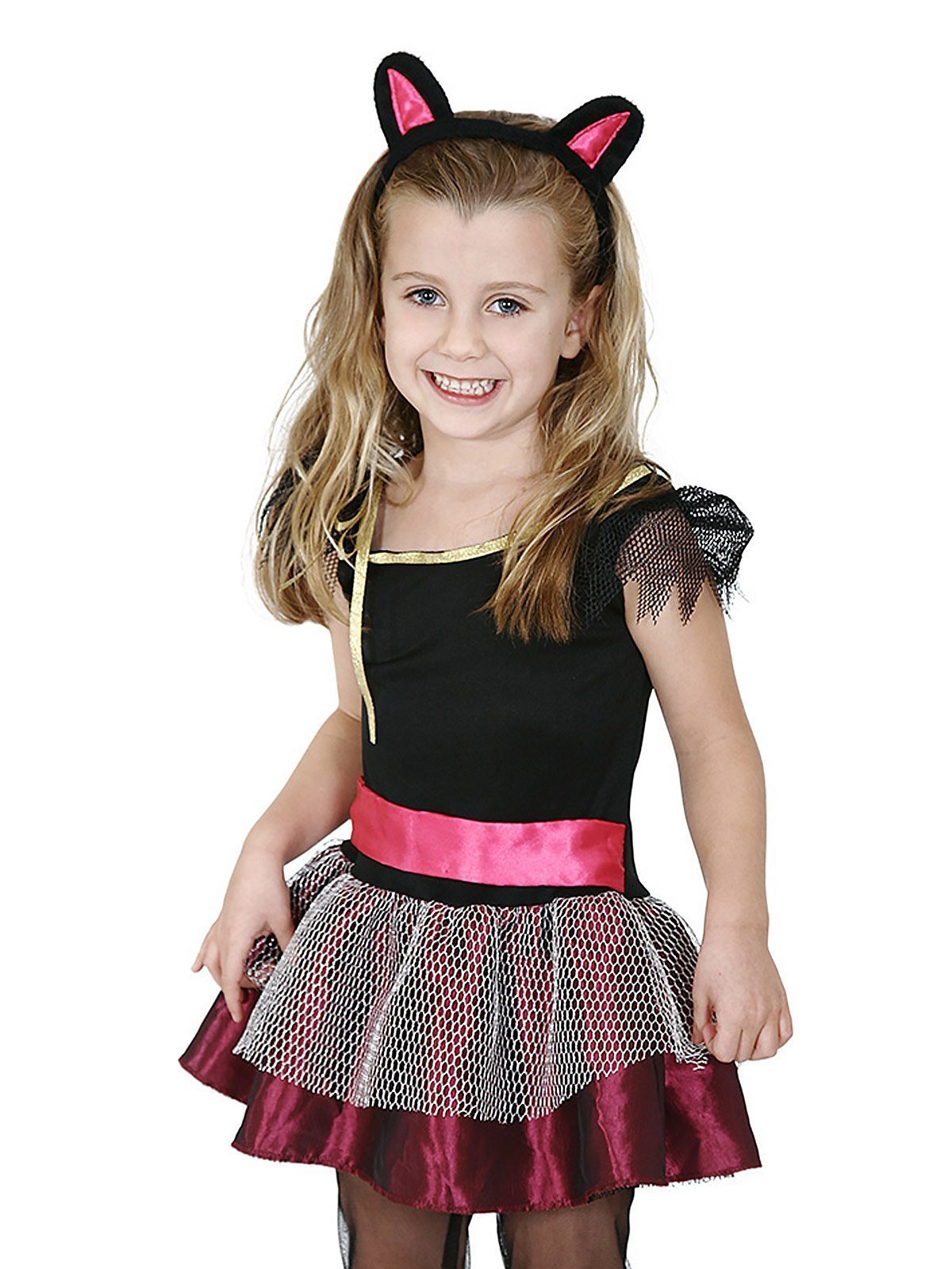 Rock Star Red Cat Costume for Kids