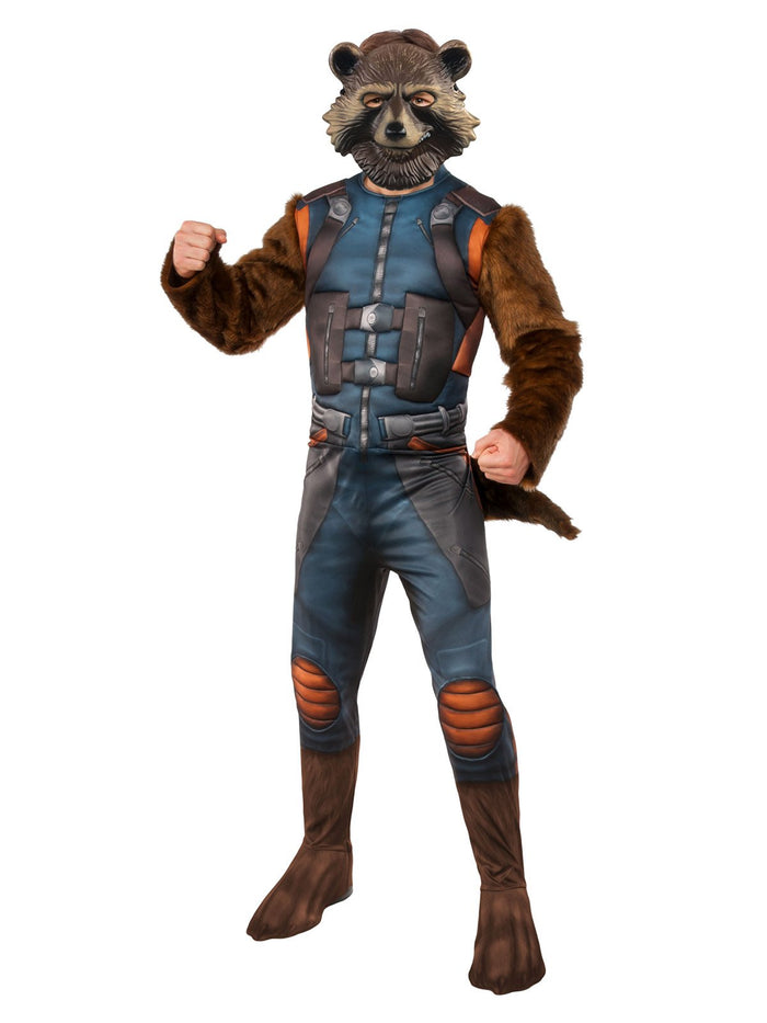 Rocket Raccoon Deluxe Costume for Adults - Marvel Avengers Endgame