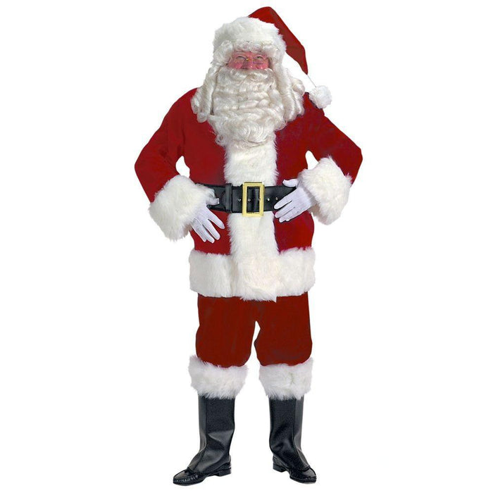 Santa Claus Professional Velvet Costume for Adults
