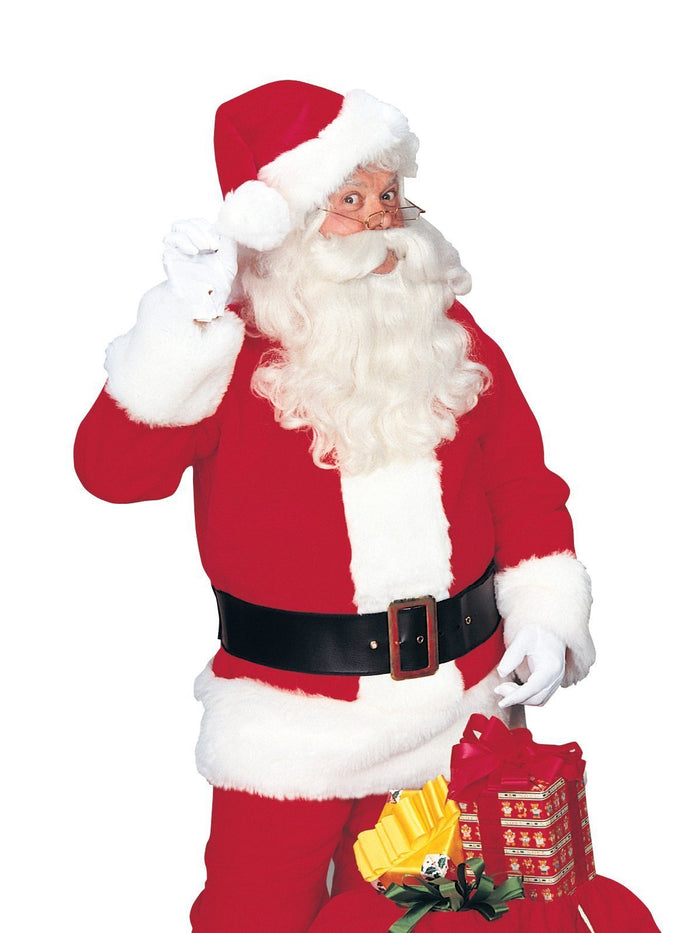 Santa Claus Regency Plush Costume for Adults