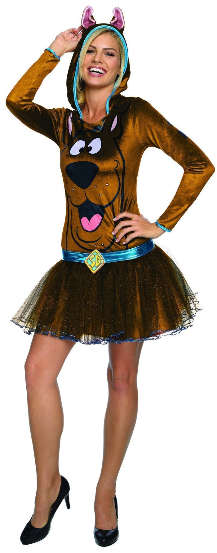 Scooby Doo Hooded Tutu Costume for Adults - Warner Bros Scooby Doo