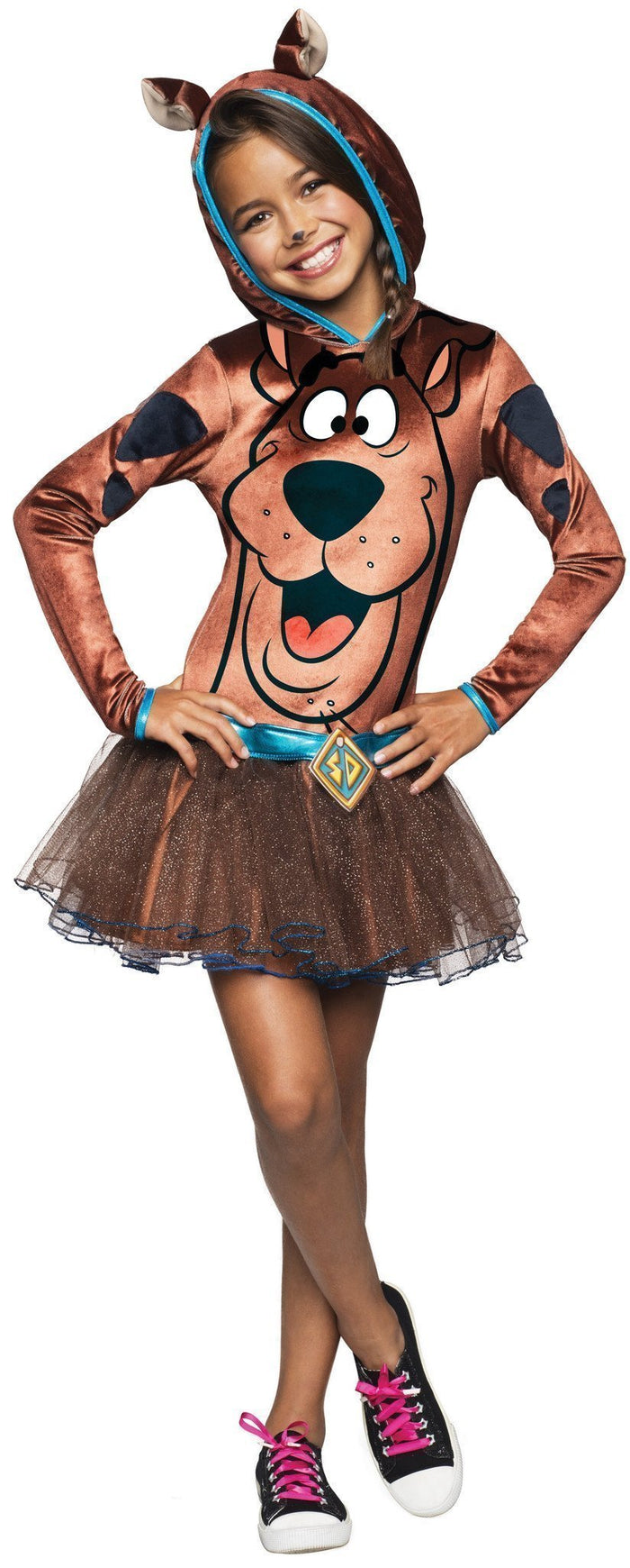 Scooby Doo Hooded Tutu Costume for Kids - Warner Bros Scooby Doo
