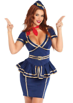 Buy Sexy Flight Attendant Costume for Adults from Costume World