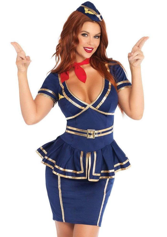 Sexy Flight Attendant Costume for Adults