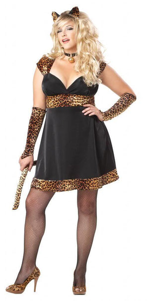 Buy Sexy Kitty Plus Size Costume for Adults from Costume World