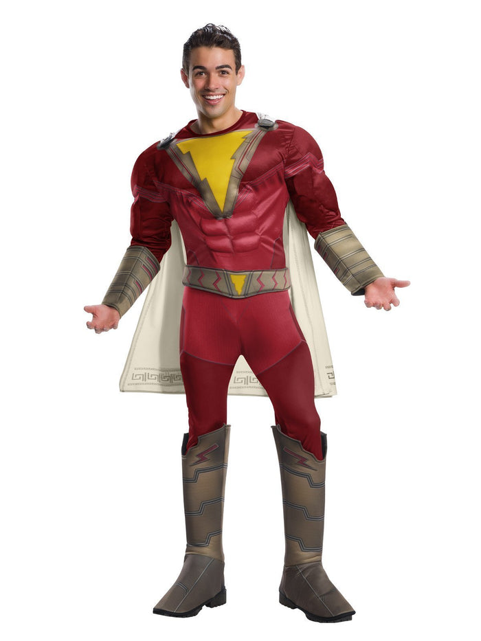 Shazam Deluxe Costume for Adults - Warner Bros Shazam!