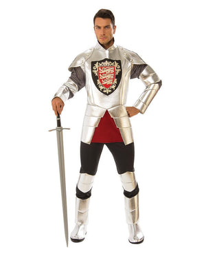 Buy Silver Knight Costume for Adults from Costume World