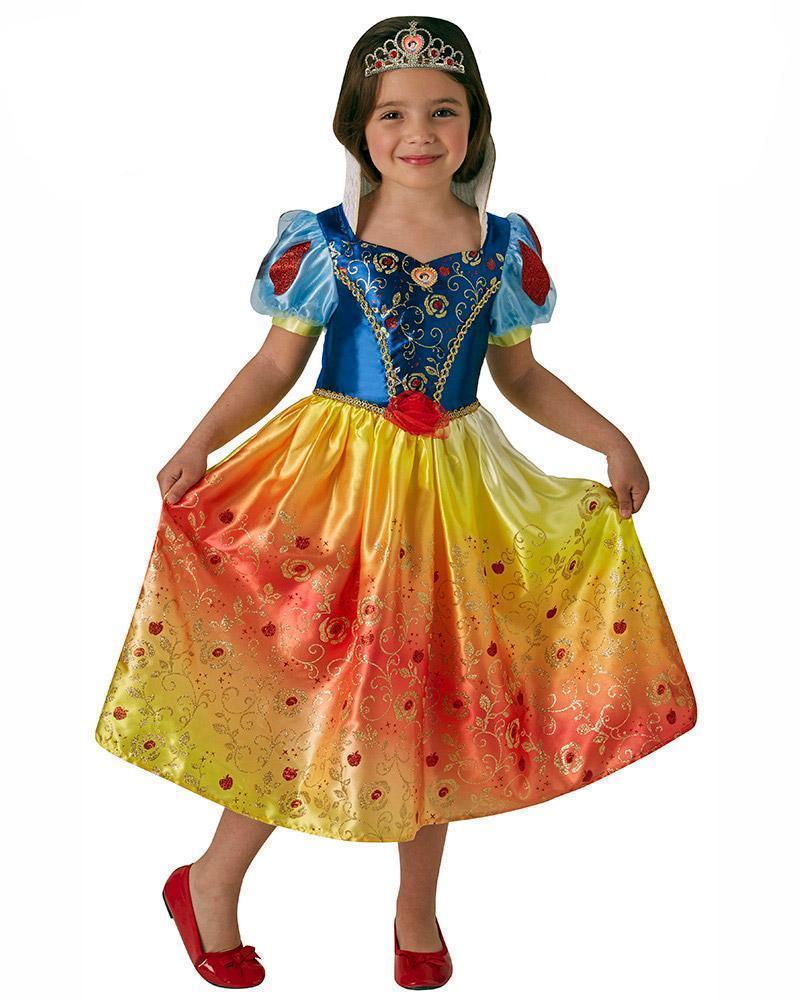 Snow White Rainbow Deluxe Costume for Kids Disney Snow White