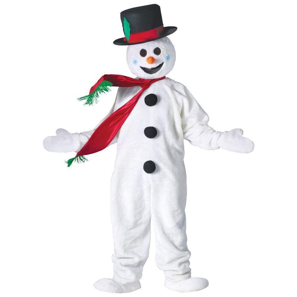 Snowman Mascot Costume for Adults Costume World NZ