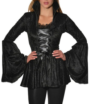 Buy Soul Crushed Velvet Top for Adults from Costume World
