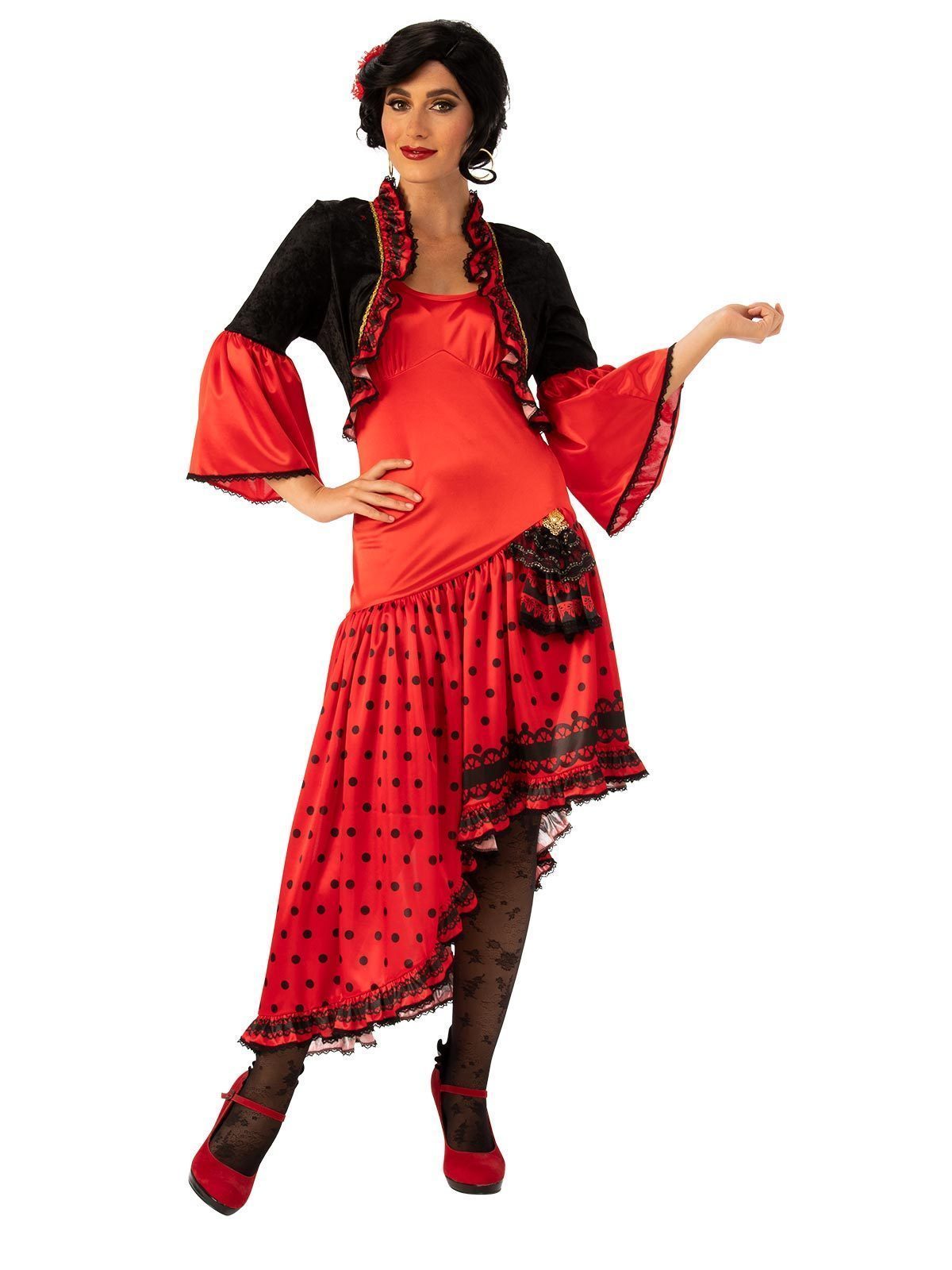 Spanish Dancer Costume for Adults - Main Image