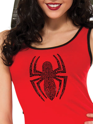 Buy Spider-Girl Rhinestone Tank Dress for Adults - Marvel Spider-Girl from Costume World