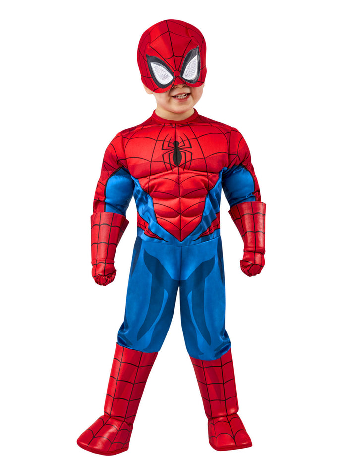 Spider-Man Deluxe Costume for Toddlers - Marvel Spider-Man