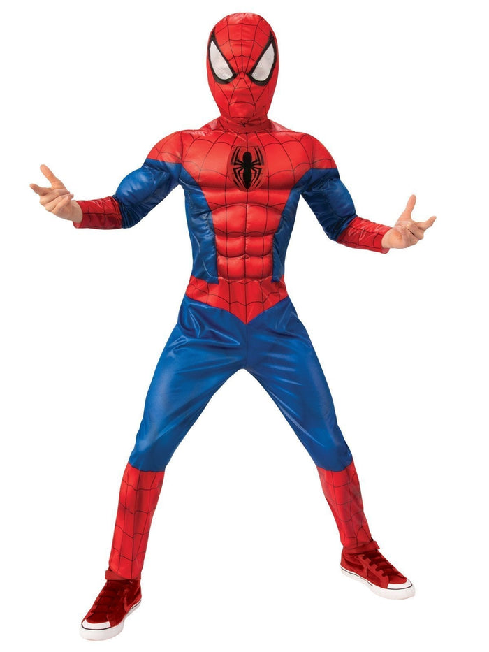 Spider-Man Deluxe Lenticular Costume for Kids & Tweens - Marvel Spider-Man