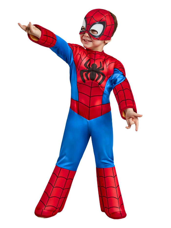 Spidey Deluxe Costume for Toddlers - Marvel Spidey & His Amazing Friends