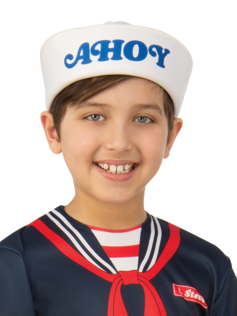 Steve 'Scoops Ahoy Uniform' Costume for Kids Netflix Stranger Things Costume World NZ