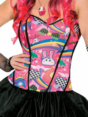 Buy Sugar Max 80s Rock Chick Costume for Adults from Costume World