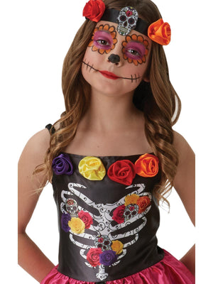 Buy Sugar Skull Day Of The Dead Costume for Tweens from Costume World