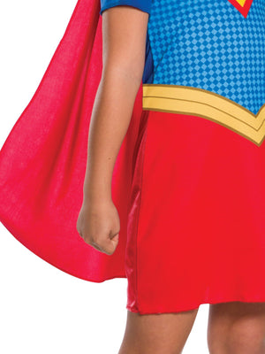 Buy Supergirl Classic Costume for Kids – Warner Bros DC Super Hero Girls from Costume World