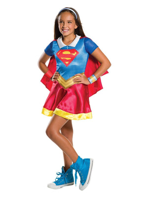 Buy Supergirl Classic Costume for Kids – Warner Bros DC Super Hero Girls from Costume World